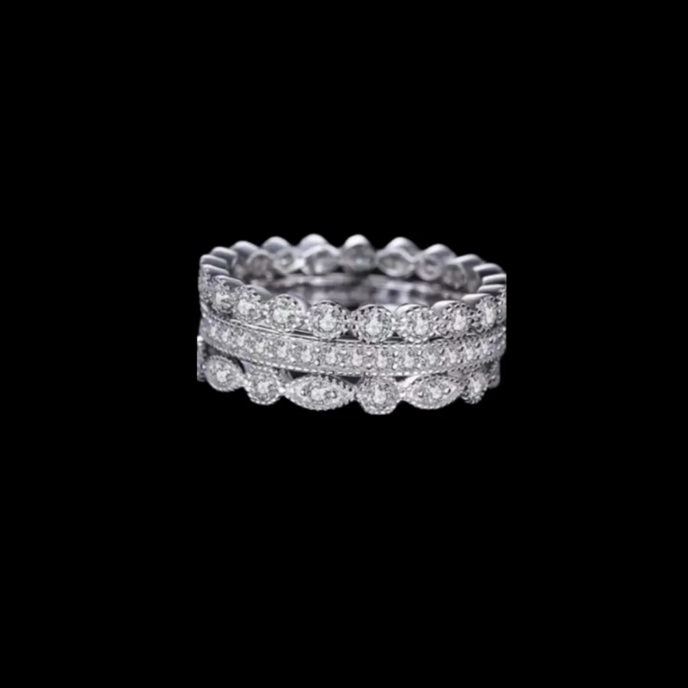 925 Sterling Silver Stackable Rings - Picture 1 of 14
